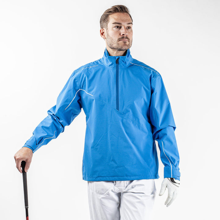 Aden is a Waterproof jacket for Men in the color Blue Bell(1)