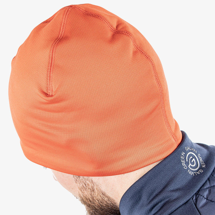 Denver is a Insulating golf hat in the color Orange(3)