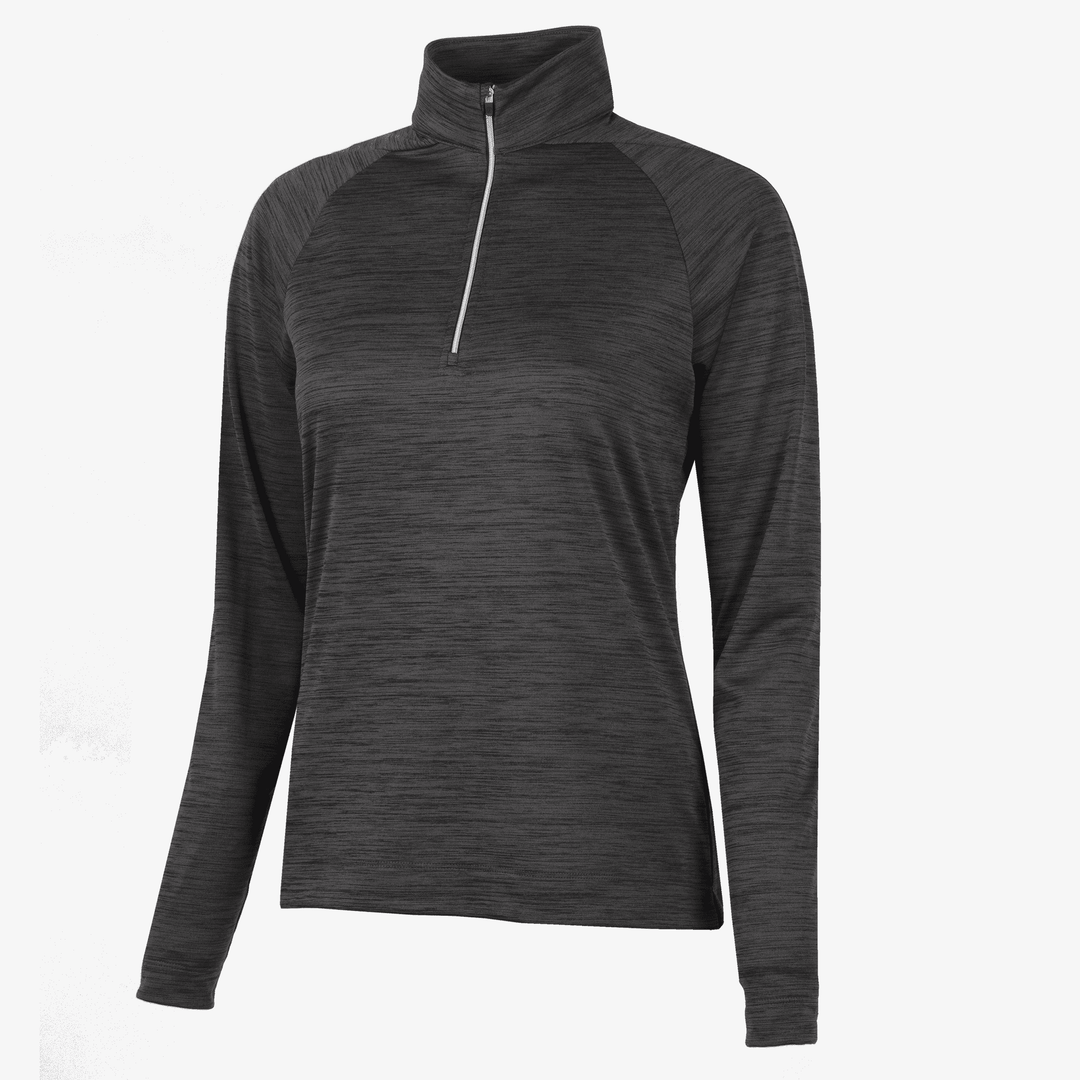 Dina is a Insulating golf mid layer for Women in the color Black(0)