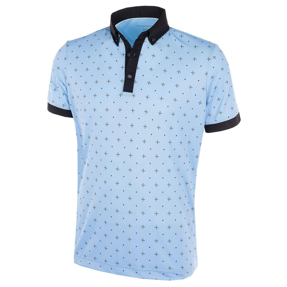 Marlow is a Breathable short sleeve shirt for Men in the color Blue Bell(0)