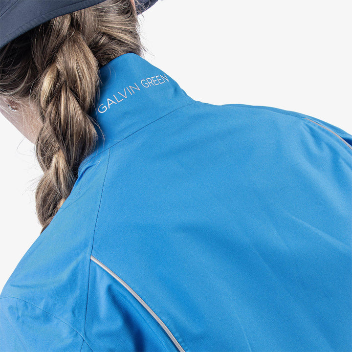 Anya is a Waterproof jacket for  in the color Blue(7)