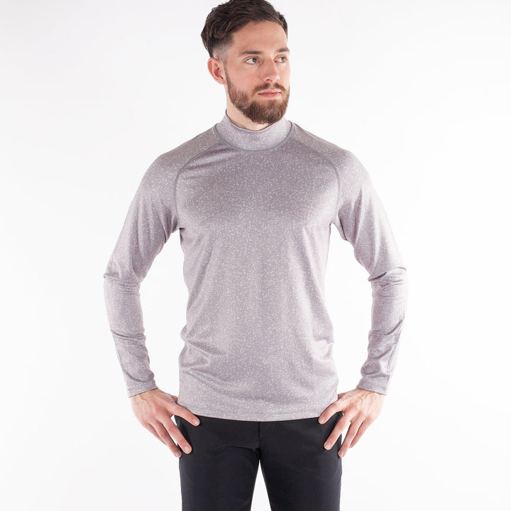 Ethan is a Thermal base layer top for Men in the color Sharkskin(1)