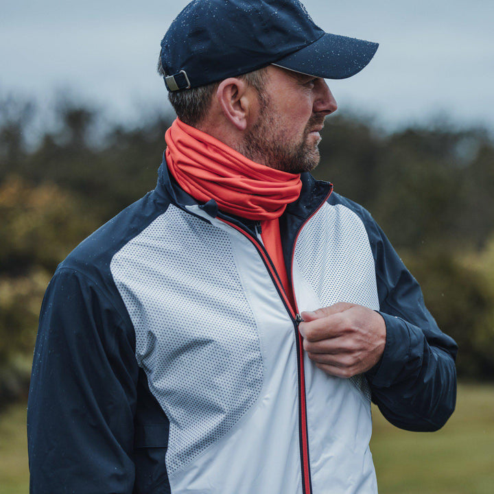 Dex is a Insulating golf neck warmer in the color Orange(5)