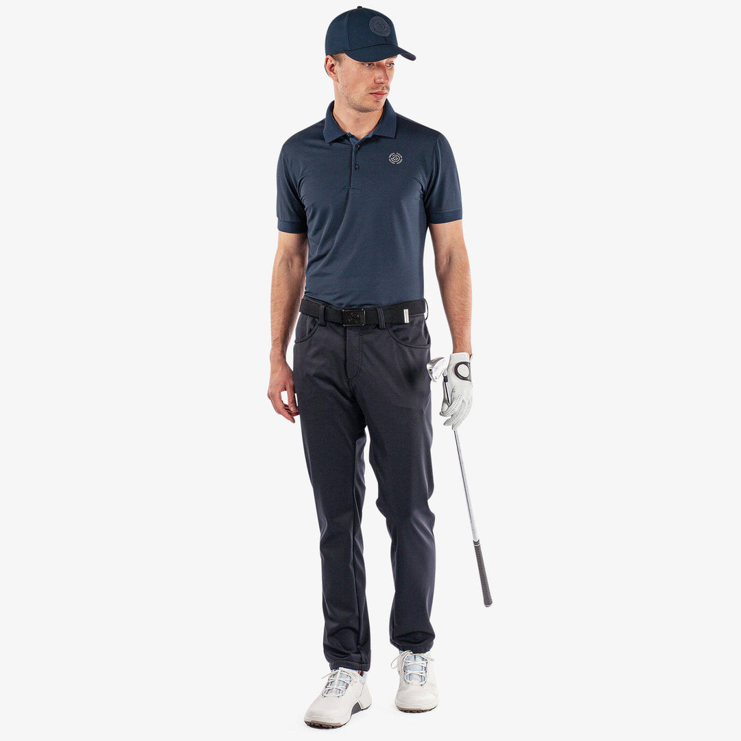 Lane is a Windproof and water repellent golf pants for Men in the color Navy(2)
