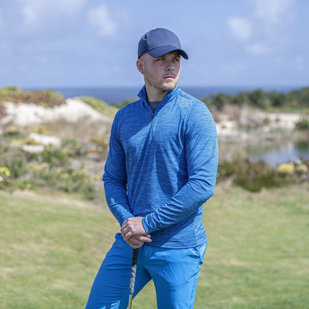 Dixon is a Insulating golf mid layer for Men in the color Blue(9)
