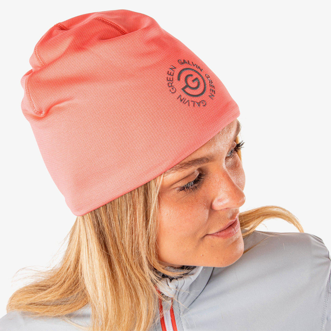 Denver is a Insulating golf hat in the color Coral(3)