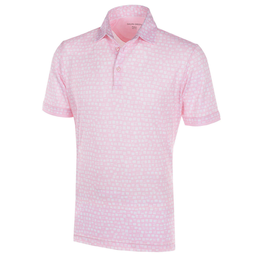 Mack is a Breathable short sleeve shirt for Men in the color Amazing Pink(0)