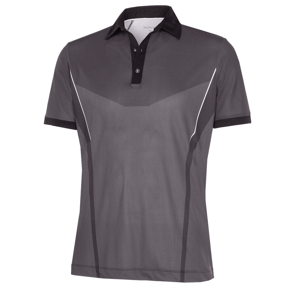 Mateus is a Breathable short sleeve shirt for Men in the color Black(0)