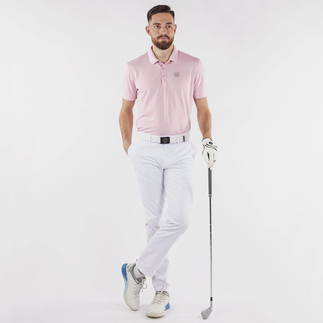 Max Tour is a Breathable short sleeve shirt for Men in the color Imaginary Pink(2)