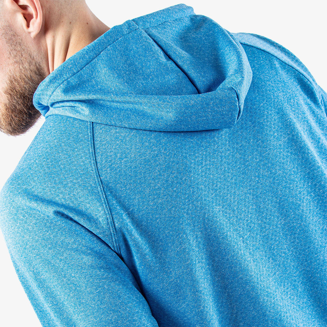 Desmond is a Insulating golf sweatshirt for Men in the color Blue Melange (7)