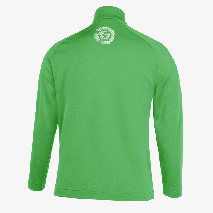 Raz is a Insulating golf mid layer for Juniors in the color Golf Green(8)