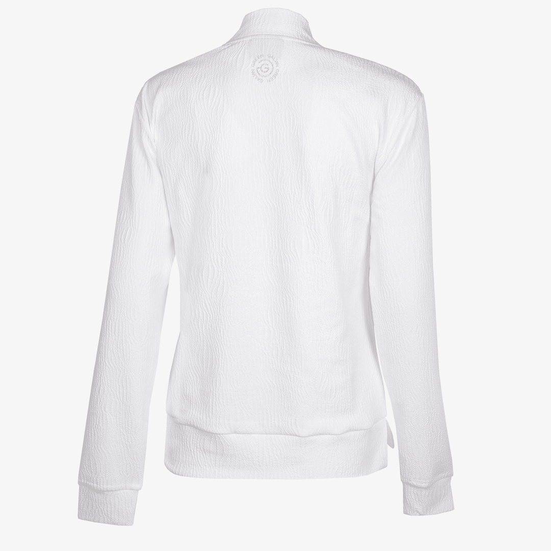 Donya is a Insulating golf mid layer for Women in the color White(9)