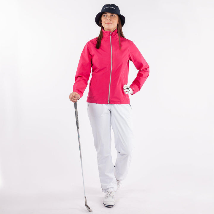 Alice is a Waterproof jacket for Women in the color Amazing Pink(3)