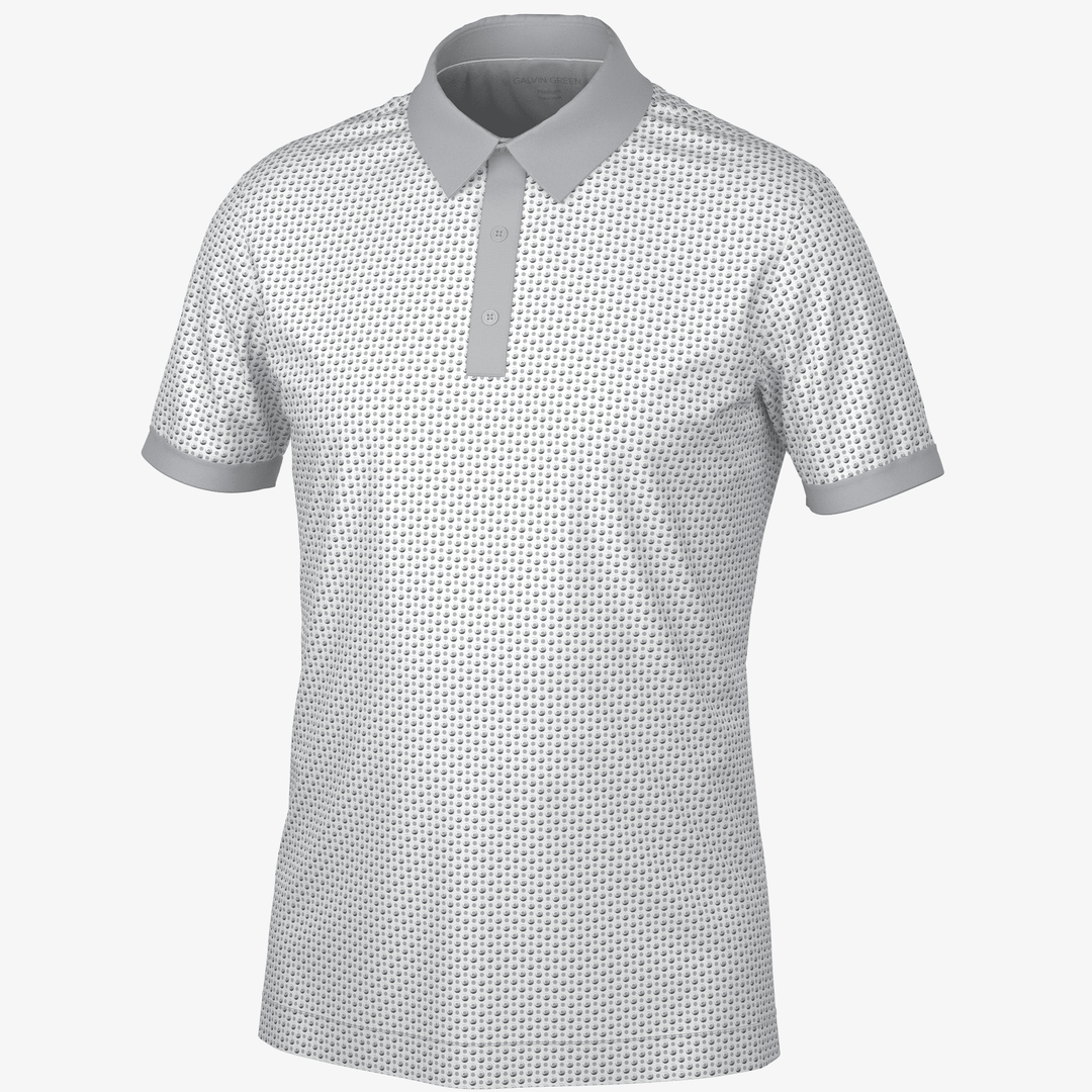 Mate is a Breathable short sleeve shirt for  in the color White/Cool Grey(0)