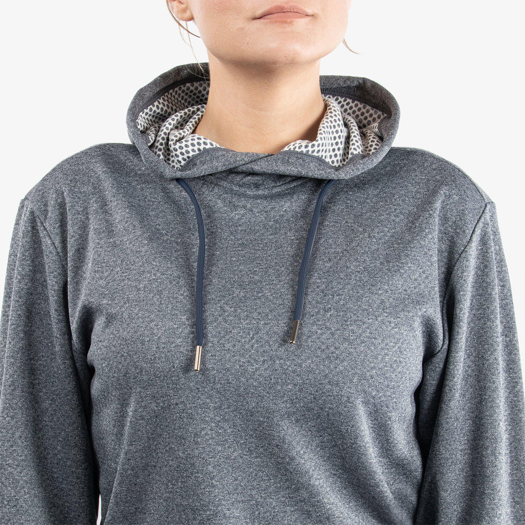 Dagmar is a Insulating sweatshirt for  in the color Navy melange(4)