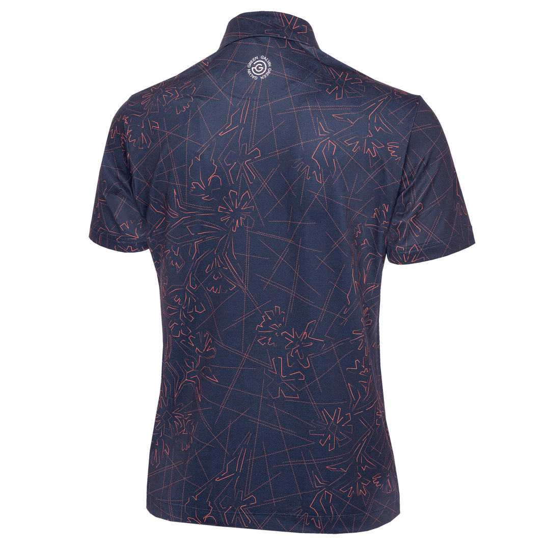 Maverick is a Breathable short sleeve shirt for Men in the color Orange(9)