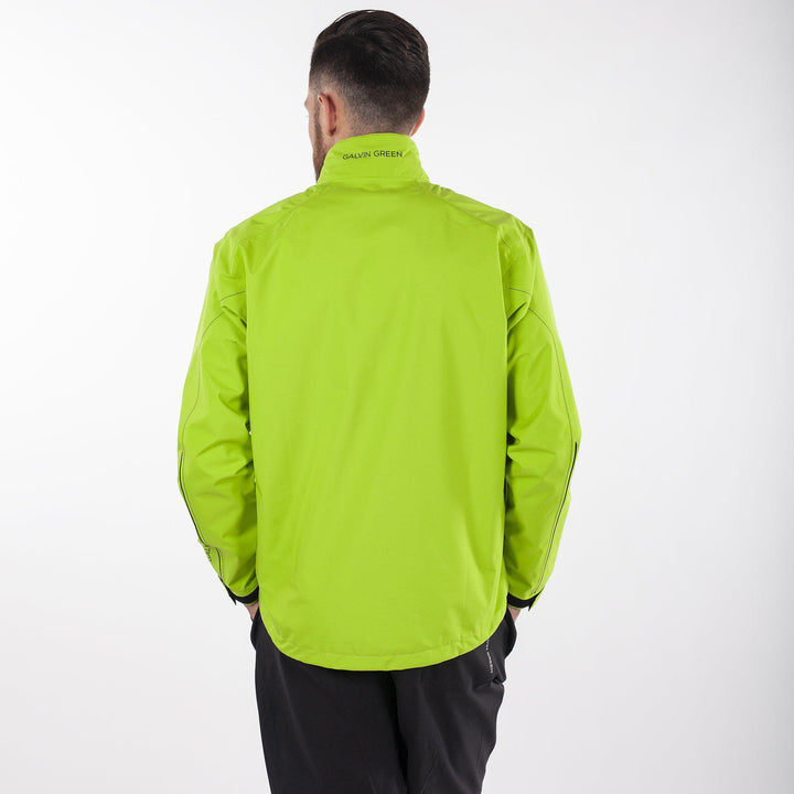Alec is a Waterproof jacket for Men in the color Golf Green(5)