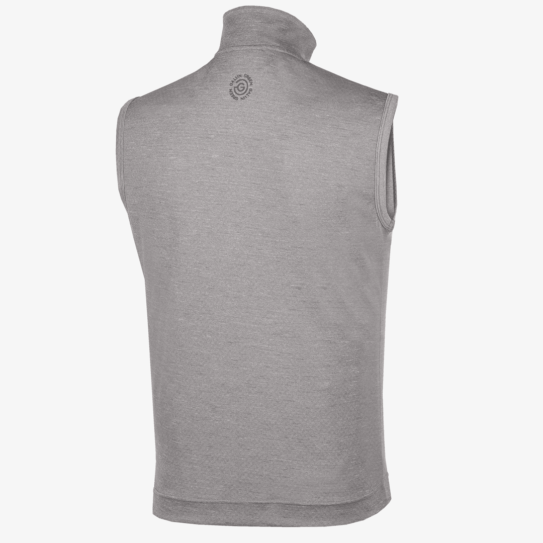 Del is a Insulating golf vest for Men in the color Grey melange(7)