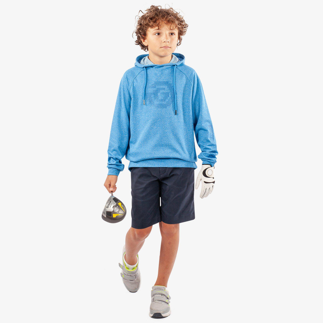 Ryker is a Insulating sweatshirt for  in the color Blue Melange (2)