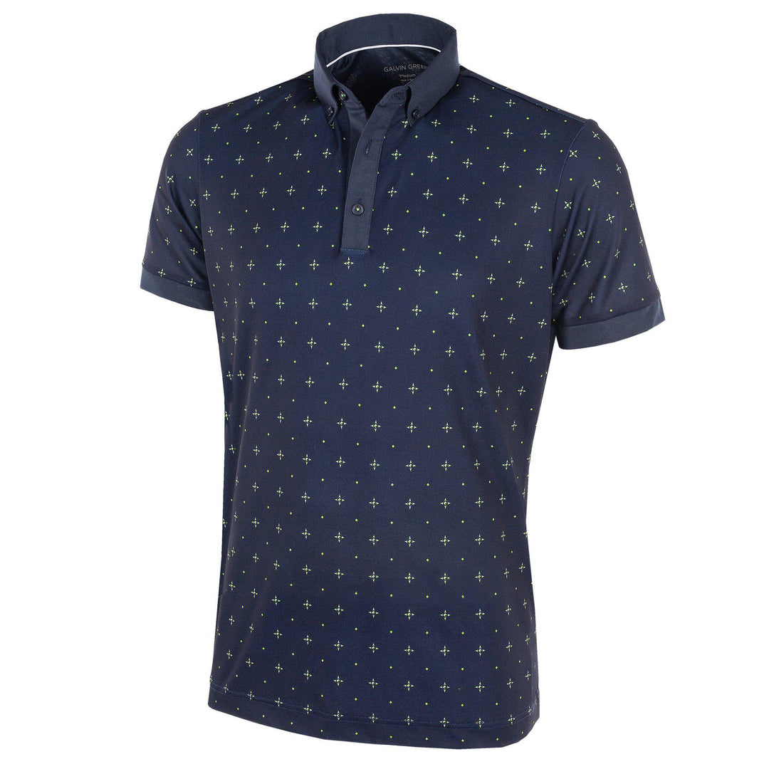 Marlow is a Breathable short sleeve shirt for Men in the color Navy(0)