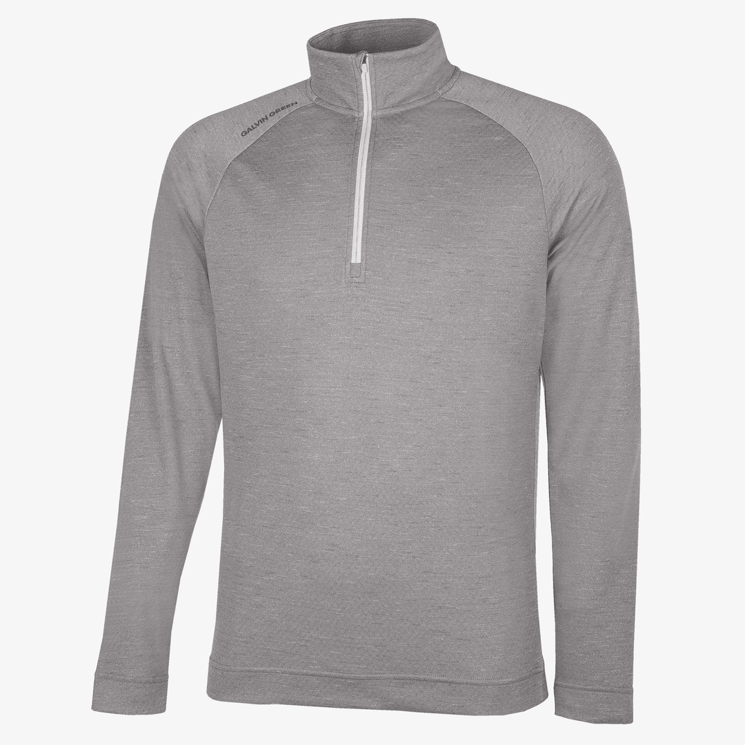 Dion is a Insulating mid layer for  in the color Grey melange(0)