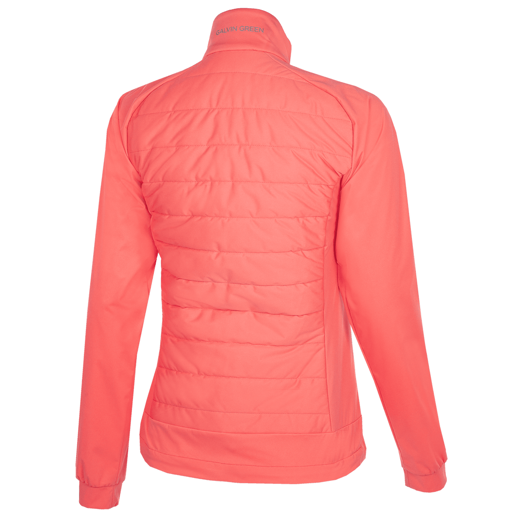 Lorelle is a Windproof and water repellent jacket for Women in the color Sugar Coral(11)