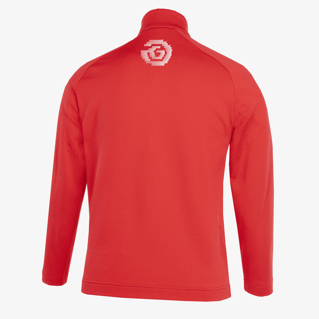 Raz is a Insulating golf mid layer for Juniors in the color Red(8)