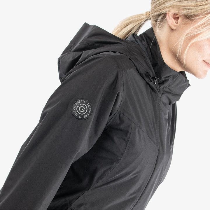 Holly is a Waterproof jacket for Women in the color Black(3)
