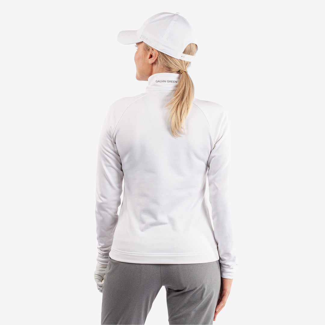 Dolly is a Insulating golf mid layer for Women in the color White(5)