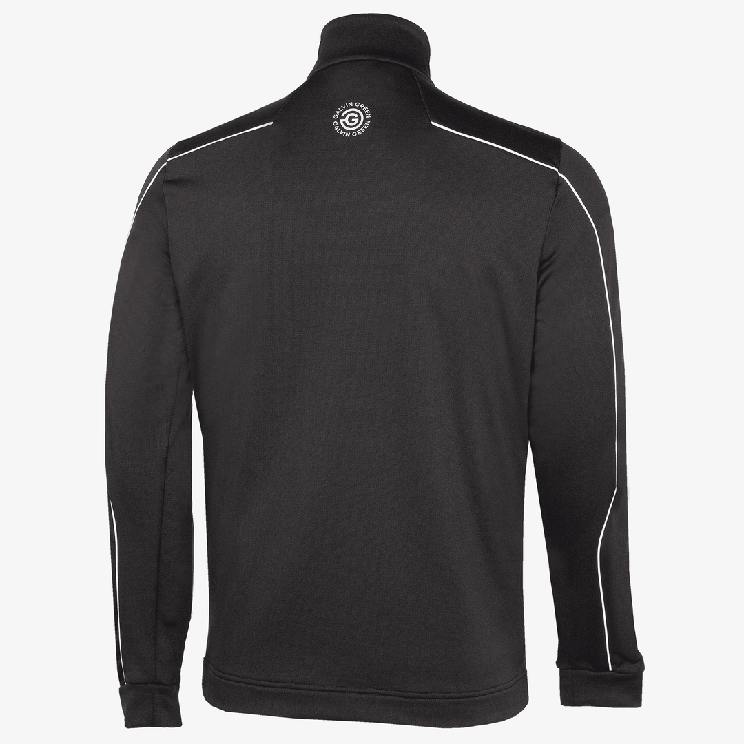 Dave is a Insulating golf mid layer for Men in the color Black/White(8)