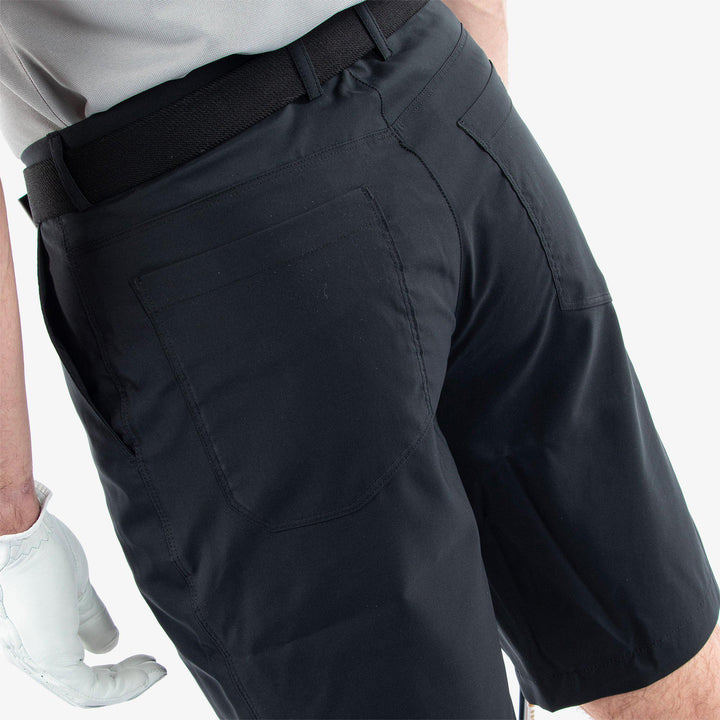 Percy is a Breathable golf shorts for Men in the color Black(5)