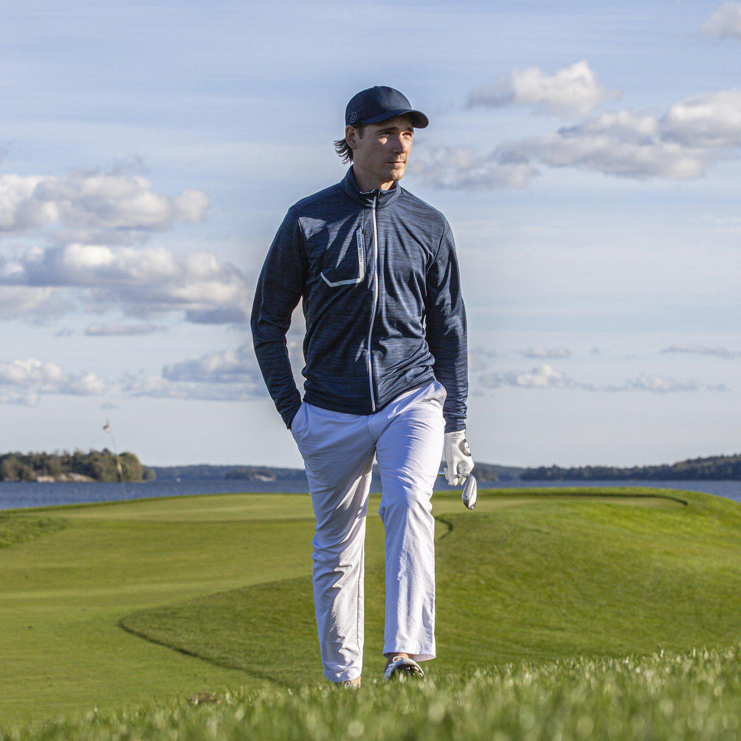 Dennis is a Insulating golf mid layer for Men in the color Navy(8)