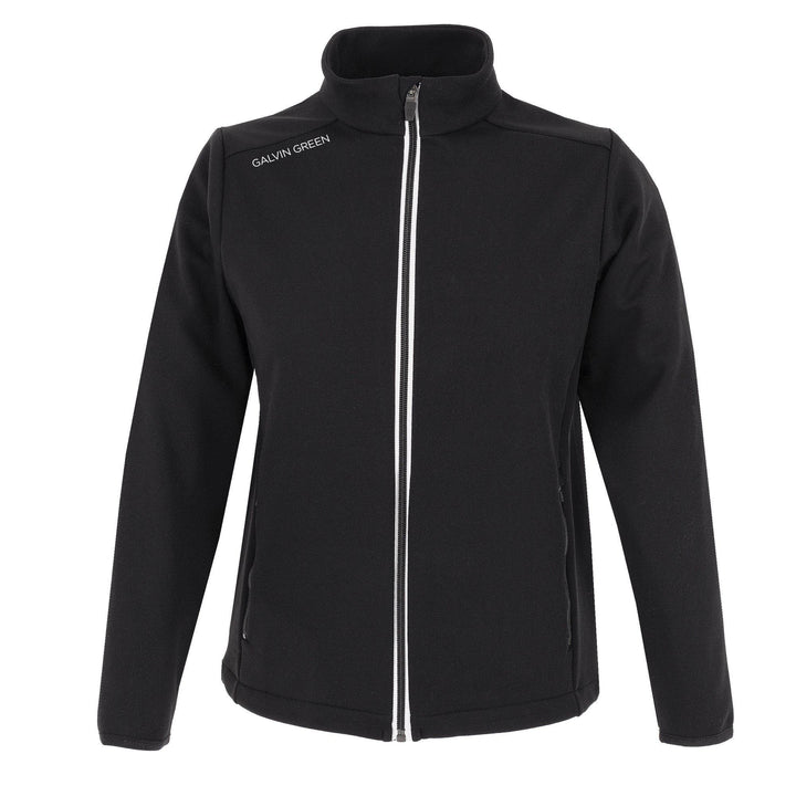 Ridley is a Windproof and water repellent jacket for Juniors in the color Black(1)