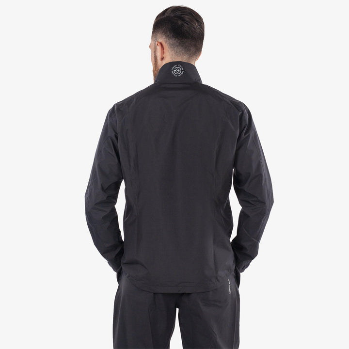 Arvin is a Waterproof jacket for Men in the color Black/Sharkskin(5)