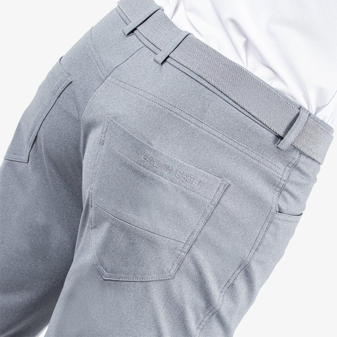 Norris is a Breathable Pants for  in the color Grey melange(5)