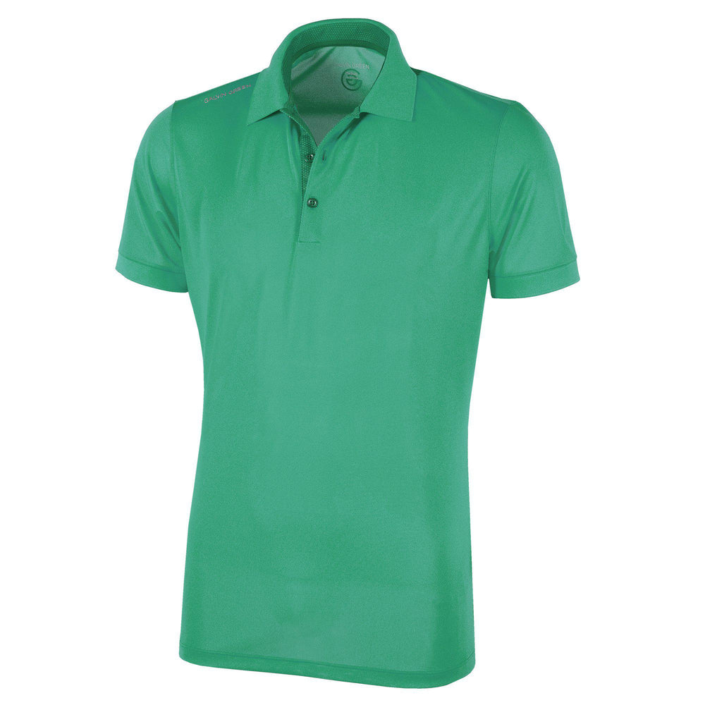 Max is a Breathable short sleeve shirt for Men in the color Golf Green(0)