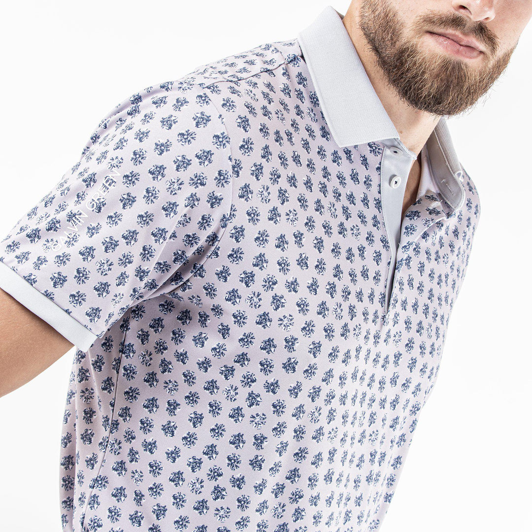 Murphy is a Breathable short sleeve shirt for Men in the color Cool Grey(3)