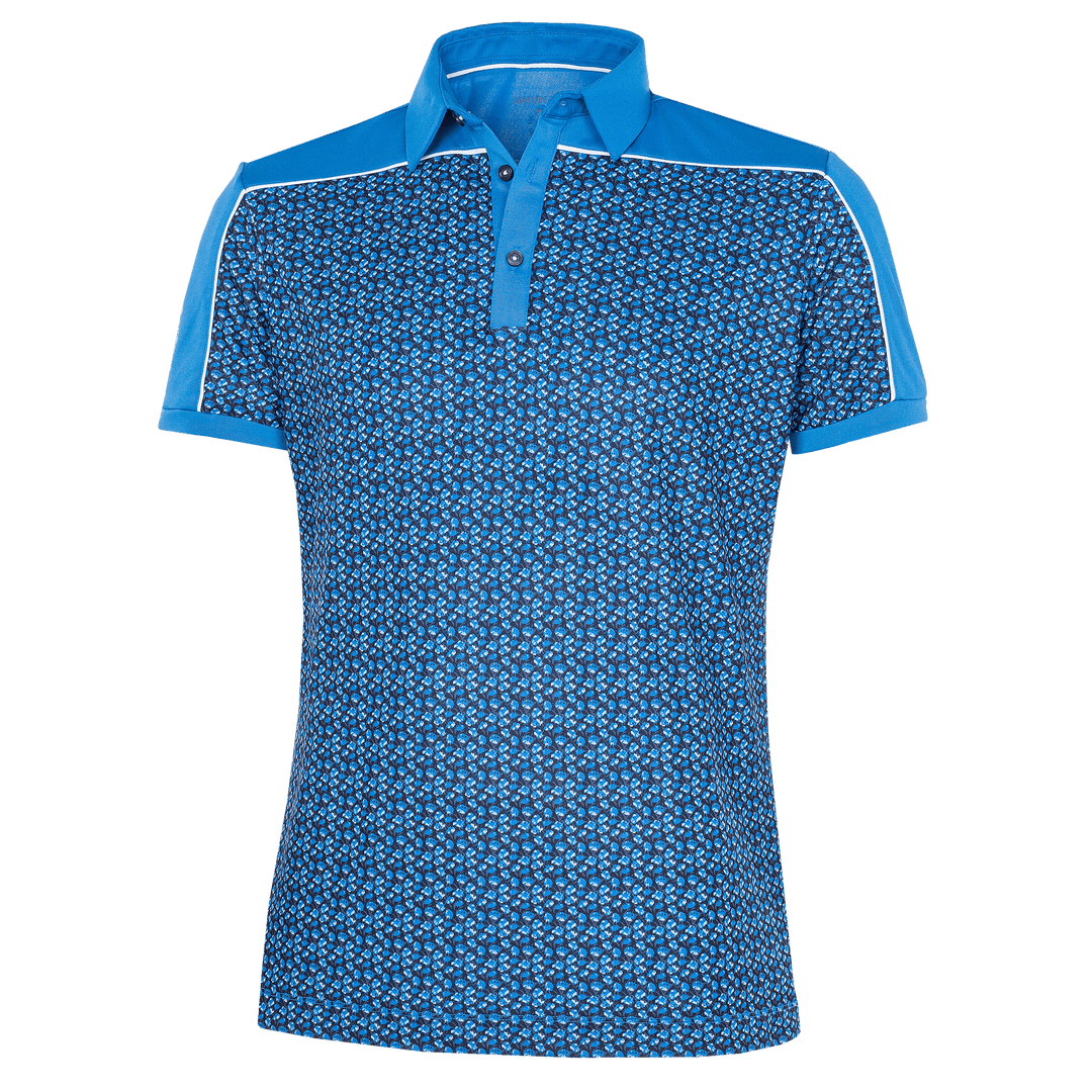 Millard is a Breathable short sleeve shirt for Men in the color Fantastic Blue(0)