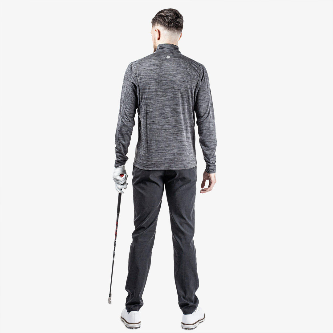 Dixon is a Insulating golf mid layer for Men in the color Black(7)