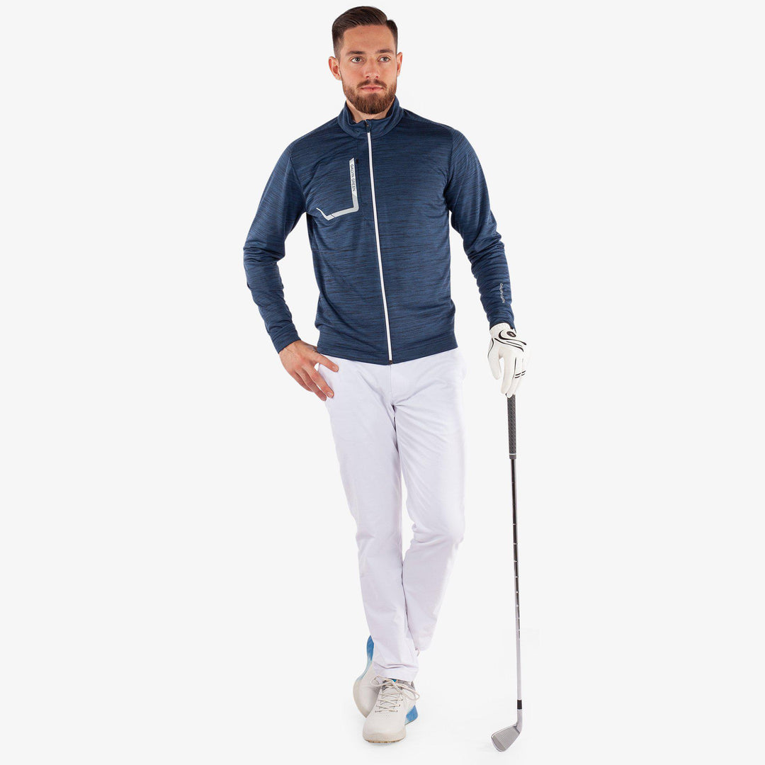 Dennis is a Insulating golf mid layer for Men in the color Navy(2)