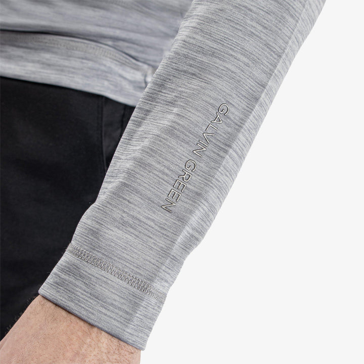 Dixon is a Insulating golf mid layer for Men in the color Light Grey(3)