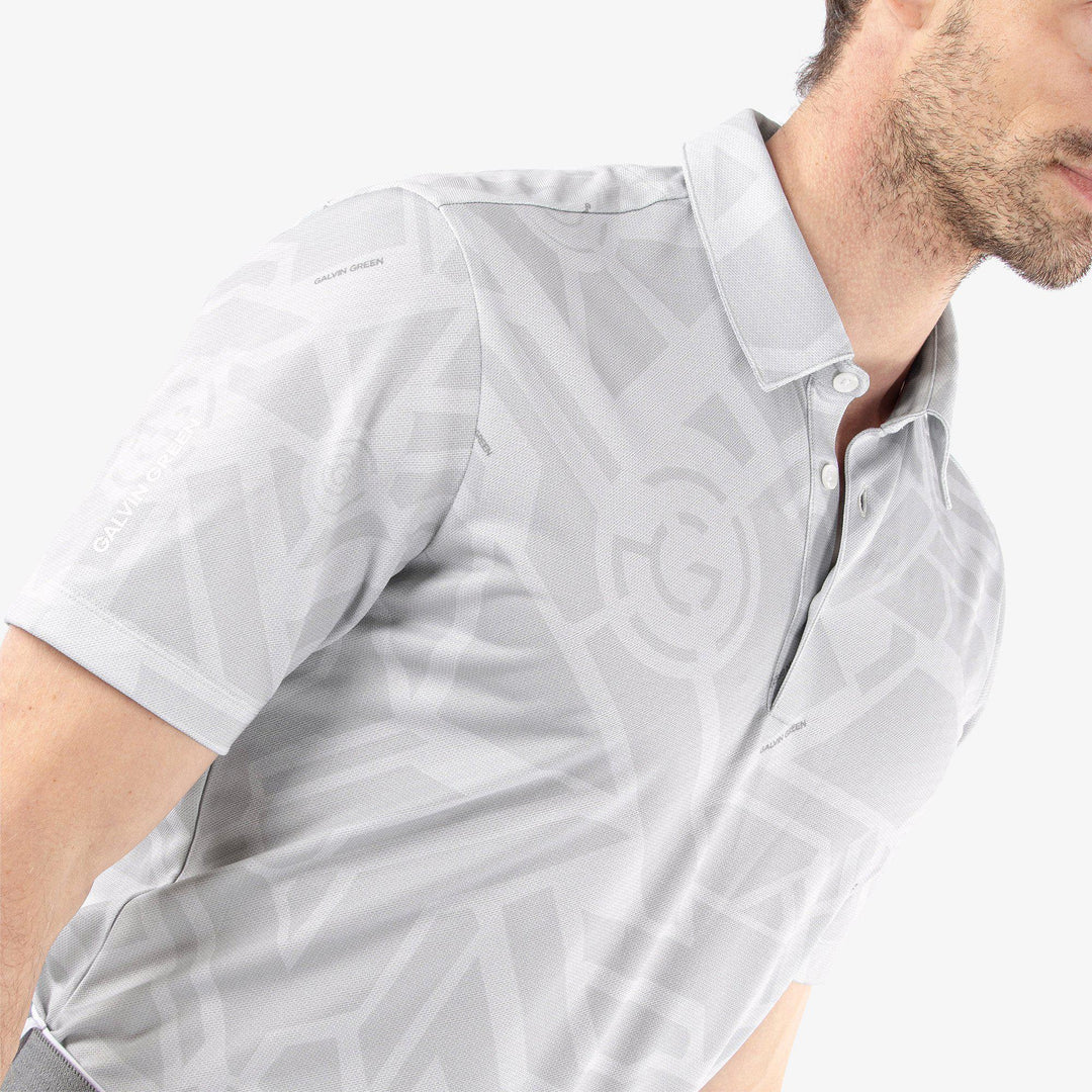Maze is a Breathable short sleeve shirt for  in the color Cool Grey(3)