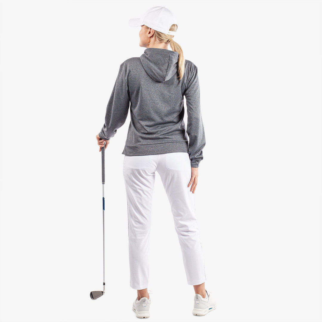 Dagmar is a Insulating golf sweatshirt for Women in the color Navy melange(10)