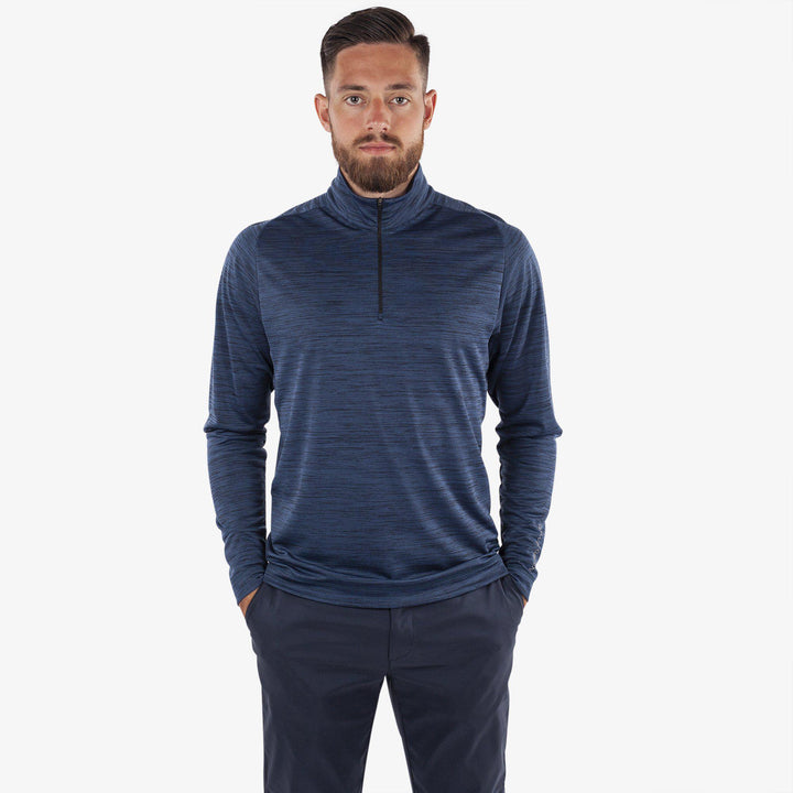 Dixon is a Insulating mid layer for  in the color Navy(1)