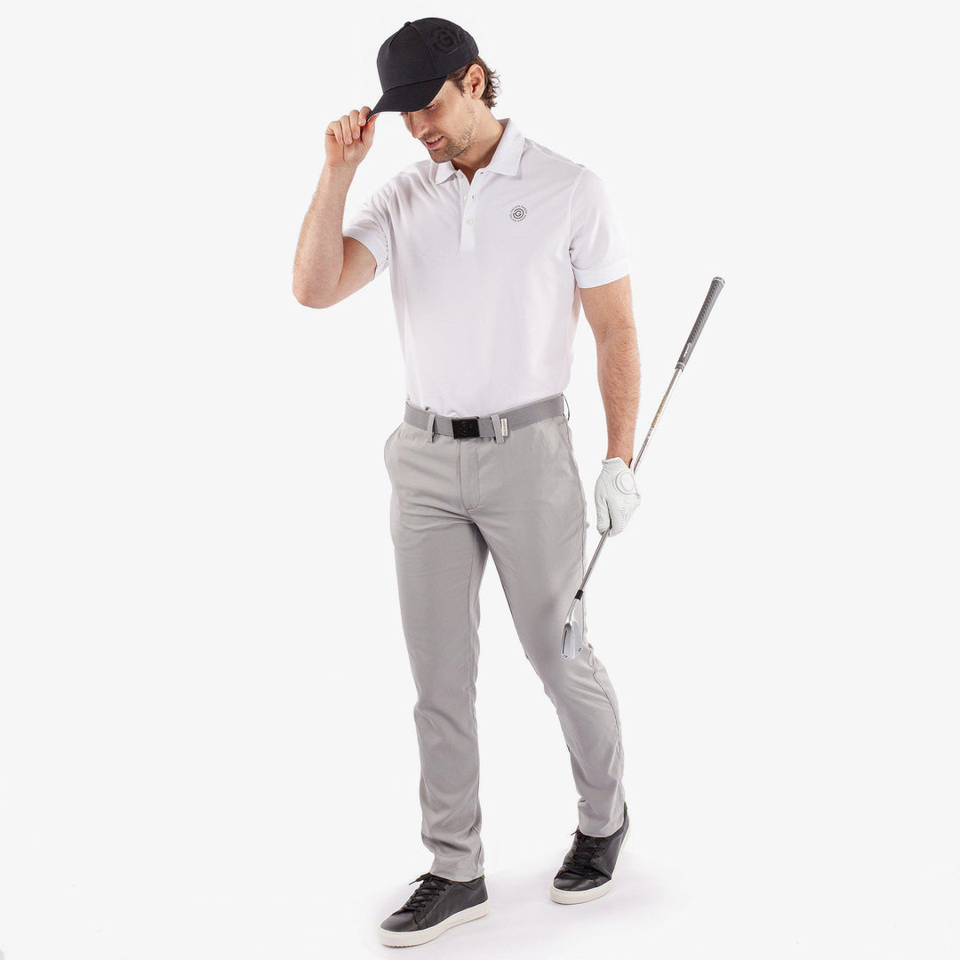 Nixon is a Breathable golf pants for Men in the color Light Grey(2)