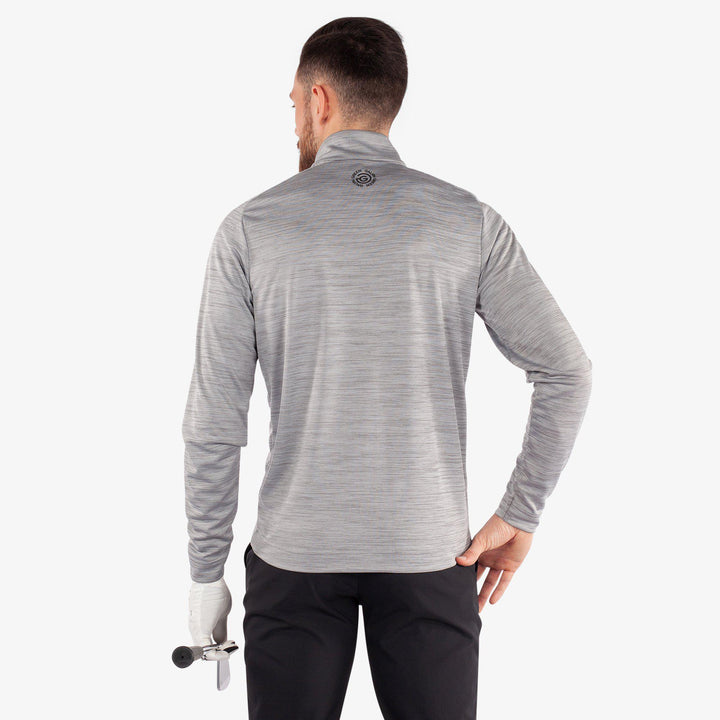 Dennis is a Insulating golf mid layer for Men in the color Cool Grey(3)