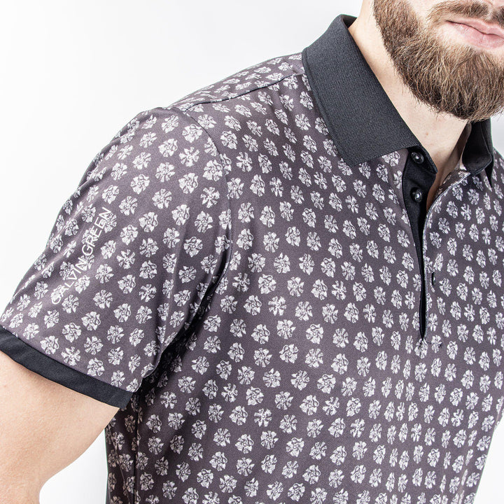 Murphy is a Breathable short sleeve shirt for Men in the color Black(4)
