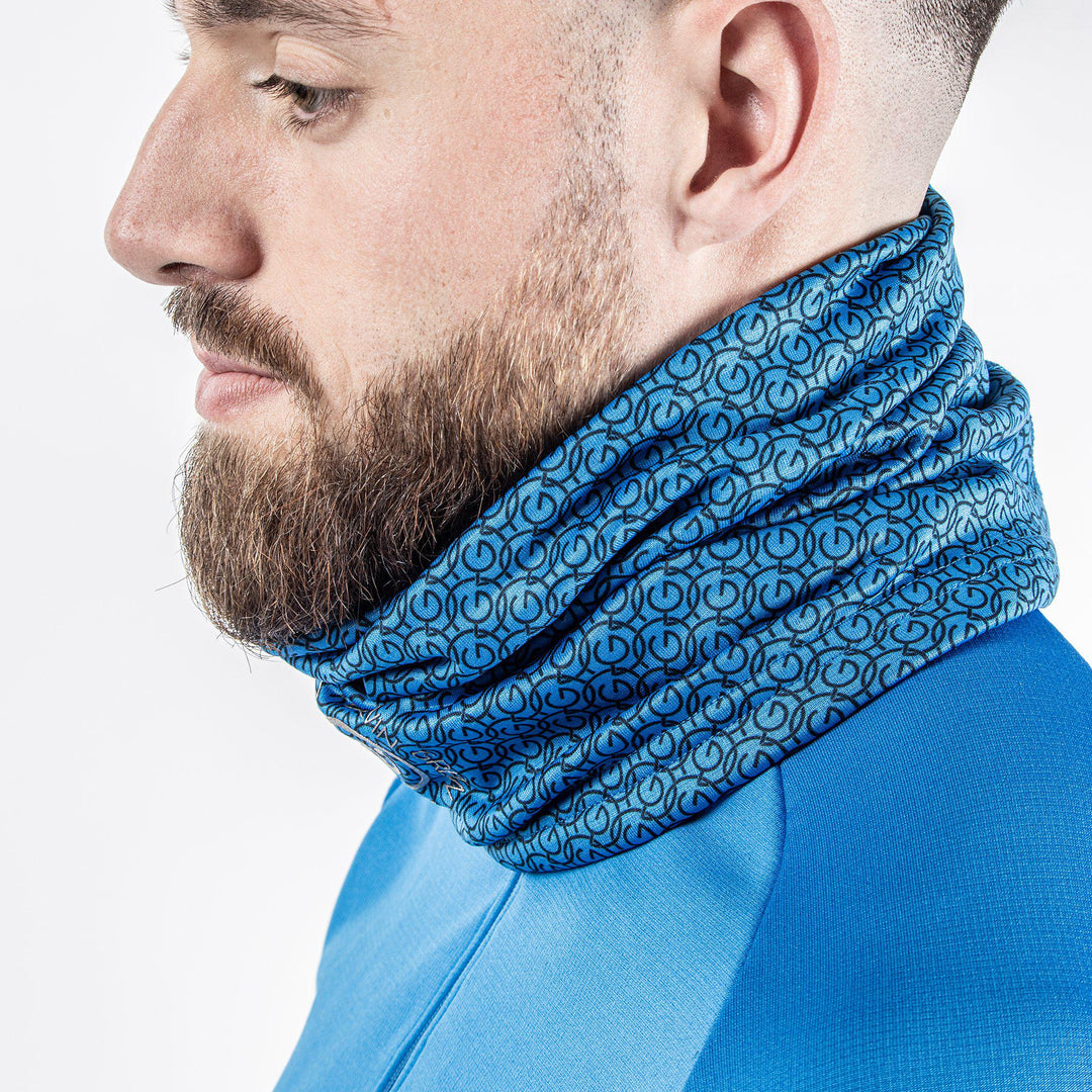 Demont is a Insulating neck warmer in the color Fantastic Blue(3)