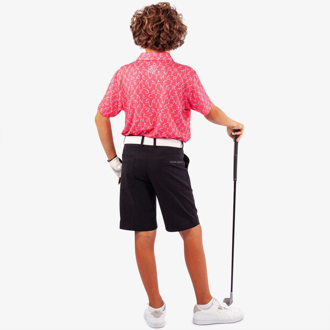 Rickie is a Breathable short sleeve shirt for  in the color Camelia Rose(9)