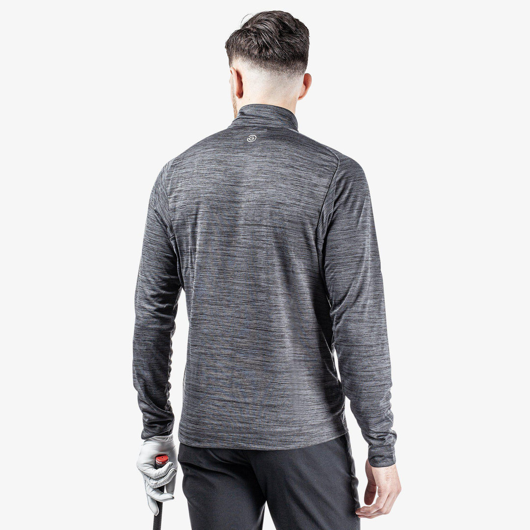Dixon is a Insulating golf mid layer for Men in the color Black(5)
